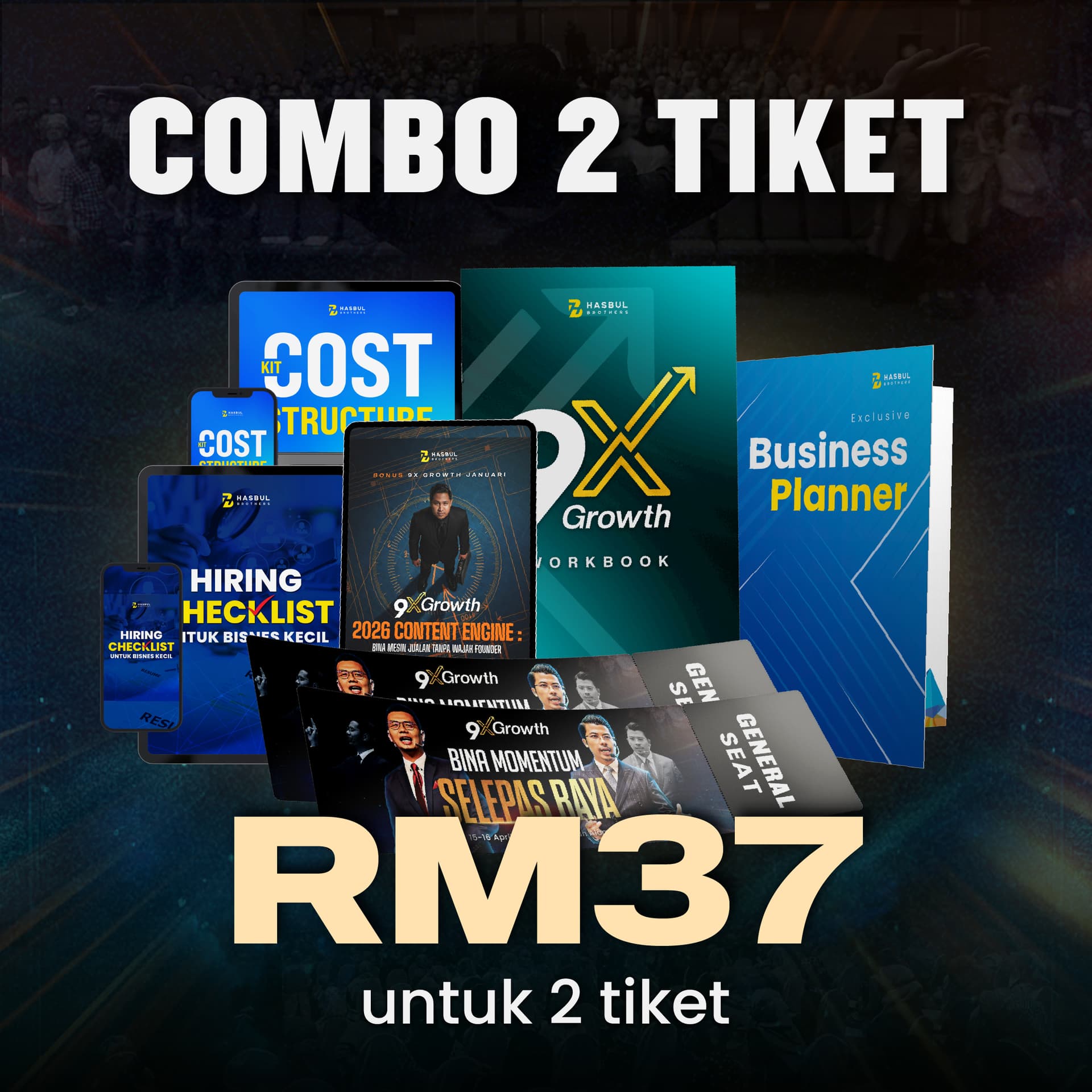 Combo 2 Tiket